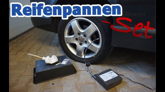 original Kompressor Reifen Pannenset Tyre Fit System VW Audi Seat