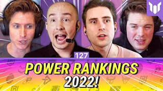 The OFFICIAL Plat Chat 2022 POWER RANKINGS! — Plat Chat Ep. 127