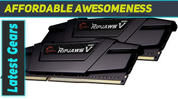 G.SKILL Ripjaws V Series DDR4 RAM 64GB (2x32GB) 3600MT/s CL18 Review: Unleash Your PC
