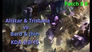 Alistar vs. Bard LoL replay - Plat 8.8
