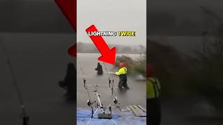 This guy got struck by lightning TWICE😱⚡️