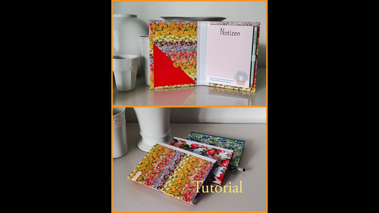 Notizblock wird zum Notizbuch