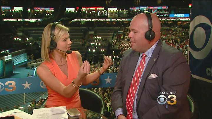 Chris Stigall Talks With CBS3 On Day 3 Of The DNC