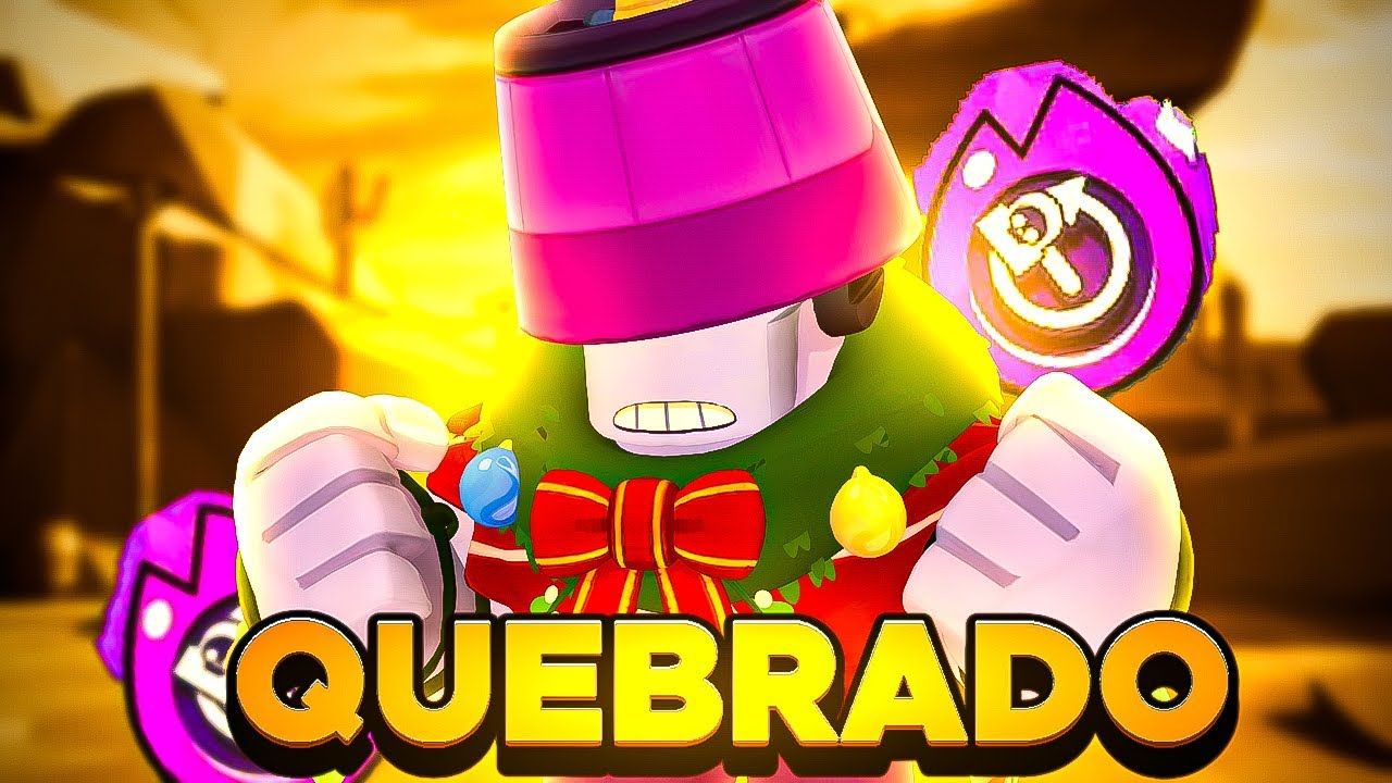 O BRAWLER MAIS FORTE DO JOGO! 100 🏆 em 20 MINUTOS com ALEATORIOS