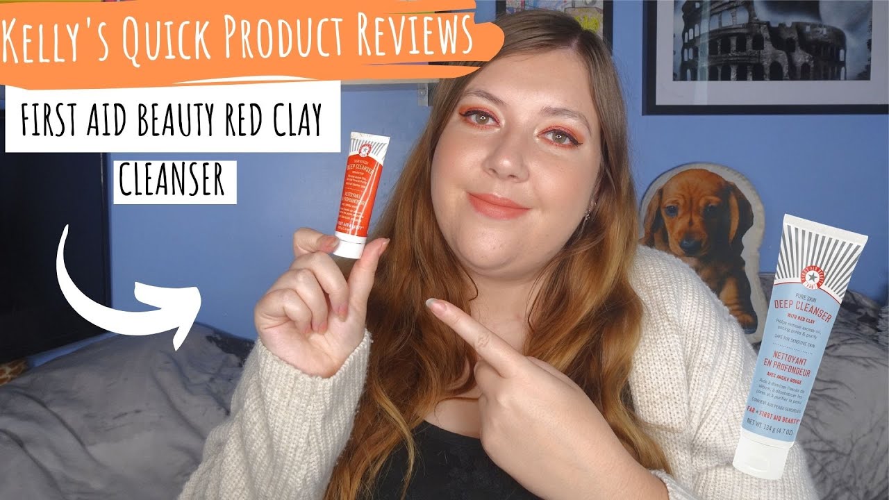FIRST AID BEAUTY RED CLAY CLEANSER Kelly's Quick Product Reviews