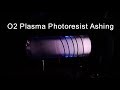 Inductively coupled plasma photoresist o2 ashingdescum