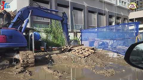 TIẾN ĐỘ THI CÔNG BLOCK S, V Q7 SÀI GÒN REVERSIDE COMPLEX HƯNG THỊNH LAND SÁNG SỚM ĐÔNG NHÂN CÔNG XÂY