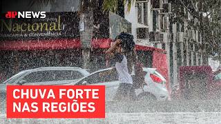Previsão do Tempo: Centro-Sul tem alerta para temporais nesta segunda (05)
