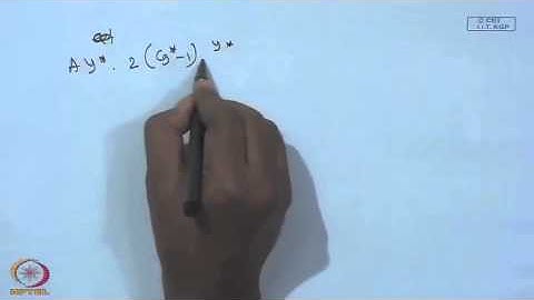 Mod-13 Lec-39 Integral Method