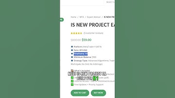 IS NEW PROJECT EA 💹 – Next-Level Forex Automation for Consistent Profits