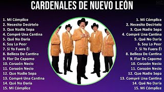 Cardenales De Nuevo León 2024 MIX Nuevas Canciones - Mi Cómplice, Necesito Decírtelo, Que Nadie ...