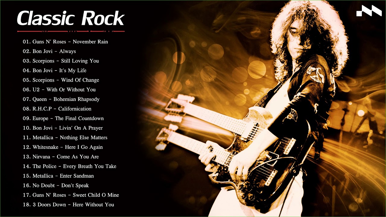 Classic Rock Playlist Best Classic Rock Songs Of All