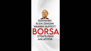 Warren buffett: Borsa'da nasıl para kazanılır?  Nasıl Yatırım yapılarak #zengin olunur? #shorts