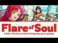 A Tale of the Secret Saint Full Opening Lyrics | Flare of Soul | Kaya