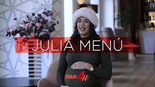 20 preguntas a Julia Menú García | ¿Cómo va a llamar a sus hijas? ¿Cómo empezó en redes?