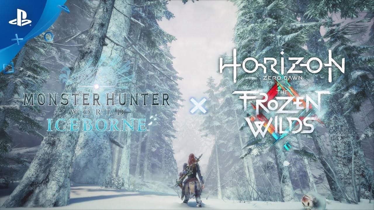 Monster Hunter World Iceborne Horizon Zero Dawn The Frozen Wilds Ps4 Youtube