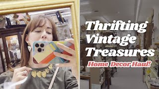 Thrift with Me! | I bought Something from Laura Caldwell! | Vintage Decor Haul