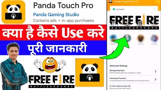 panda touch pro ff || panda touch pro app kaise use kare || how to use panda touch pro app screenshot 4