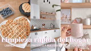 ♡ LIMPIEZA RÁPIDA DEL HOGAR + NUESTRA MASCOTA  DÍA COTIDIANO SIENDO AMA DE CASA | CASA INFONAVIT