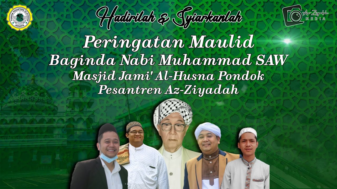 PERINGATAN MAULID NABI MUHAMMAD SAW DI MASJID JAMI' ALHUSNA PONDOK
