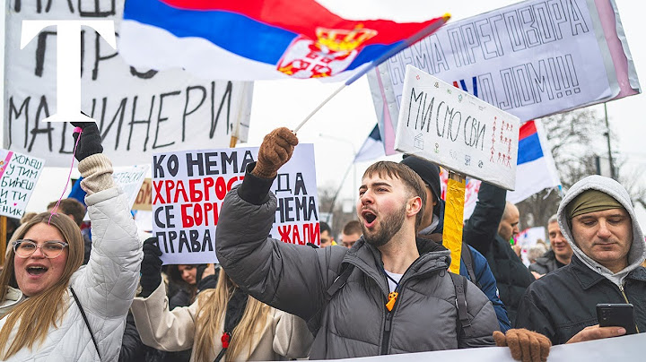 LIVE: Serbians stage mass protest over government corruption