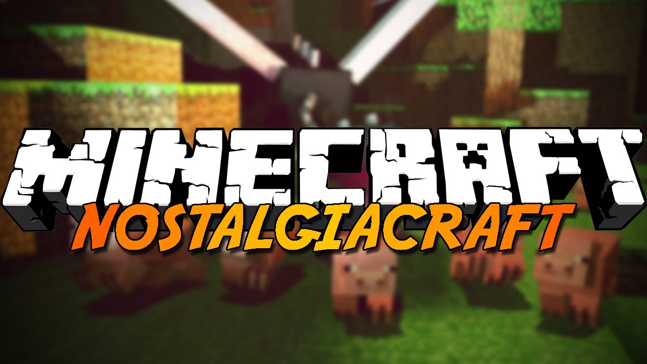 MINECRAFT - Nostalgiacraft #1 - Em busca do diamante! - MINECRAFT - Nostalgiacraft # 1 - In Search of the Diamond!