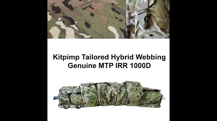 Kitpimp Hybrid MTP Webbing PLCE US Multicam compatible Military British Army Military Airborne