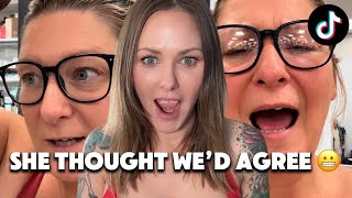 Hair Stylist Karen Gets DRAGGED On Tiktok For “Hot Take Video” 😬