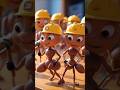 Tiny Workers Fix a Broken Crayon! 🛠️ ✨ | Kids Shorts