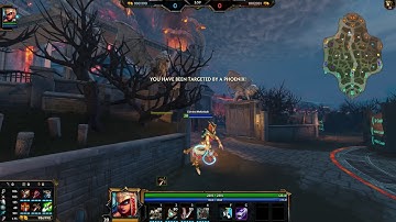 Smite Ares Pull Bastet Return Jump from Fountain to Fountain