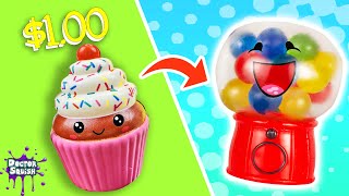 1 Squishy Makeover To Fidget Toys Jellie Buddies Gumball Machine