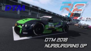 rFactor 2 - DTM 2018 URD - Nurburgring GP (Official Studio 397)