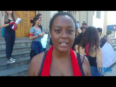 Protesto após morte de vereadora Marielle Franco