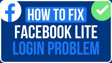 FIX FACEBOOK LITE SOMETHING WENT WRONG (Easily) | Fix Facebook Lite Login Problem