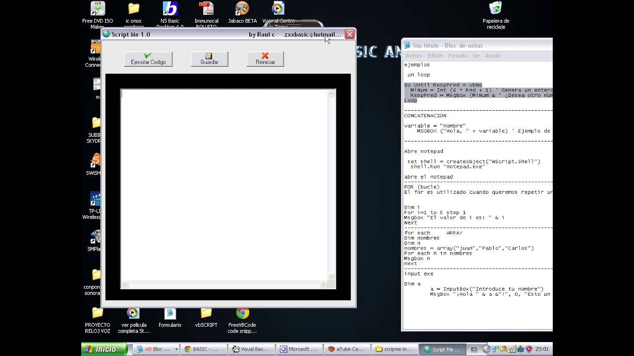 INTERPRETE VBSCRIPT - YouTube
