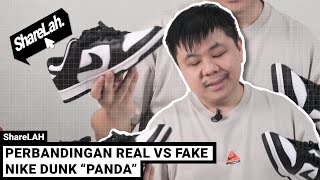 ShareLAH | Perbandingan Real vs Fake Nike Dunk 