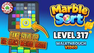 Marble Sort - Level 317 Walkthrough Solution