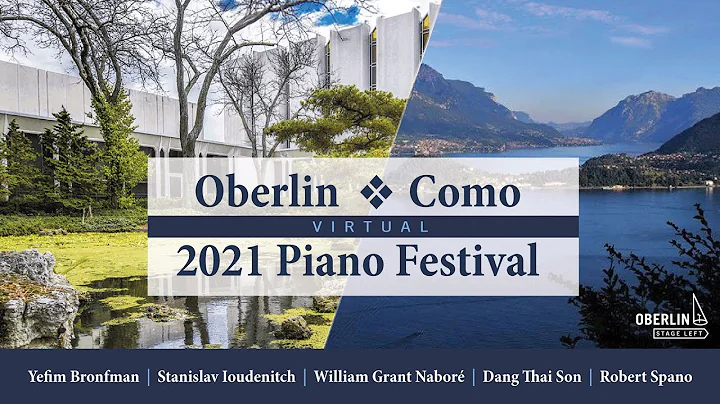 Oberlin-Como 2021 Piano Festival - Master Class, William Grant Nabor with Leonardo Pierdomenico