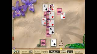 Aloha TriPeaks normal mode level 2-1