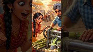 Pure Desi Gur Making in Village 🌾 | Sugarcane Farming to Jaggery 🍯#youtubeshorts #shorts #short
