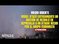 Israel atacó exitosamente bastión de Hezbolá en represalia al ataque hecho por el grupo terrorista