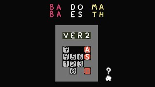 Information 3 Bit Binary Adder-Subtractor in Baba is You Version 2.0 Update