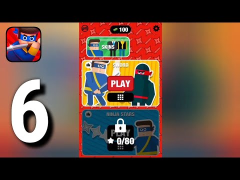 Mr Ninja - Gameplay Walkthrough Part 6 | Sword: Levels 1-420 (Android, iOS)