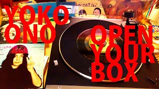 【小野洋子】YOKO ONO / OPEN YOUR BOX【開け】