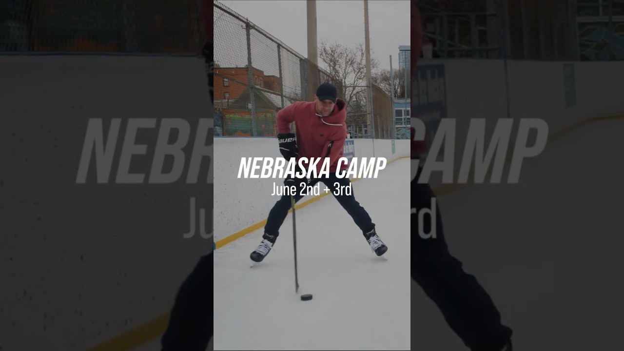 JOIN ME ON THE ICE AT THE NEBRASKA CAMP! LEARN MORE AND SIGN UP AT ITRAINHOCKEY.COM!