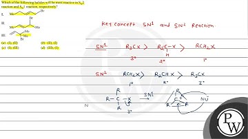 Which of the following halides will be most reactive in \( \mathrm{S}_{\mathrm{N}} 2 \) reaction...