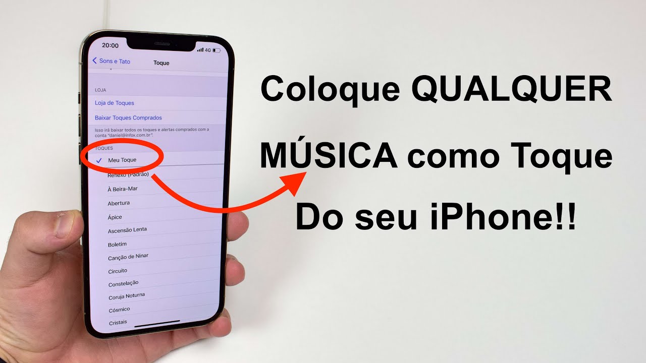 Como Colocar Qualquer Musica Como Toque Do Iphone Gratis Youtube