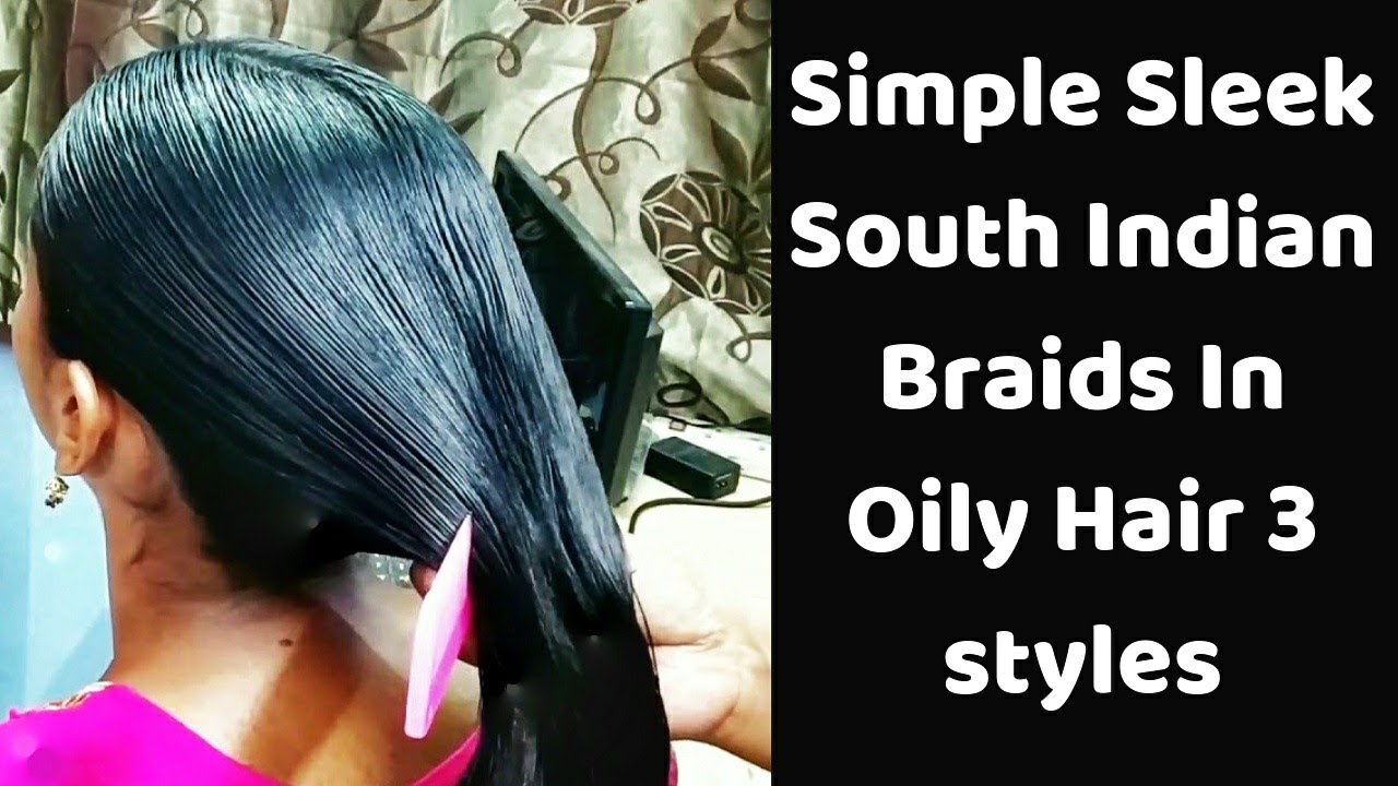 Sleek Braids In Heavy Oiled Hair L L  sleek-braids-in-heavy-oiled-hair-l-l