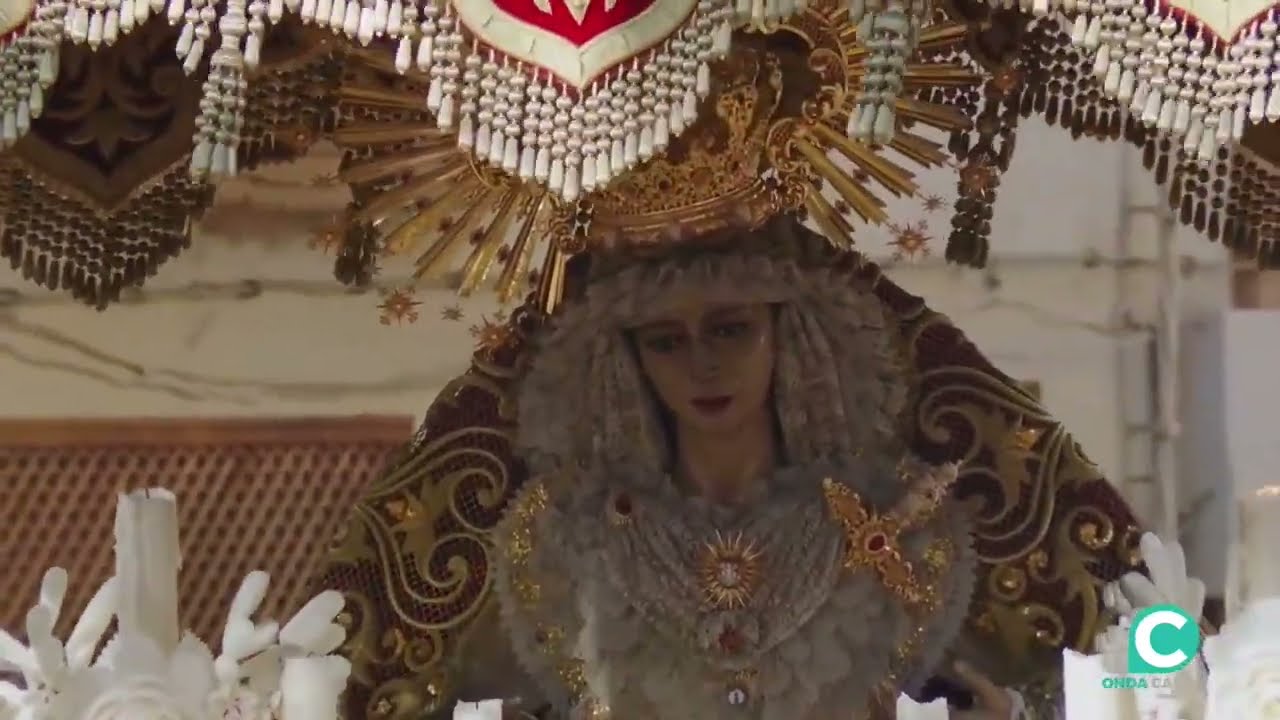 Virgen de la Caridad (Las Penas) en Plaza Catedral | Cádiz 2025