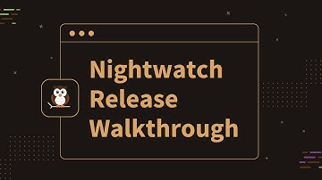 Nightwatch Release Walkthrough v2.6: DOM History, VRT and improved HTML reporter
